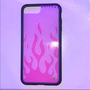 pink flame wildflower case